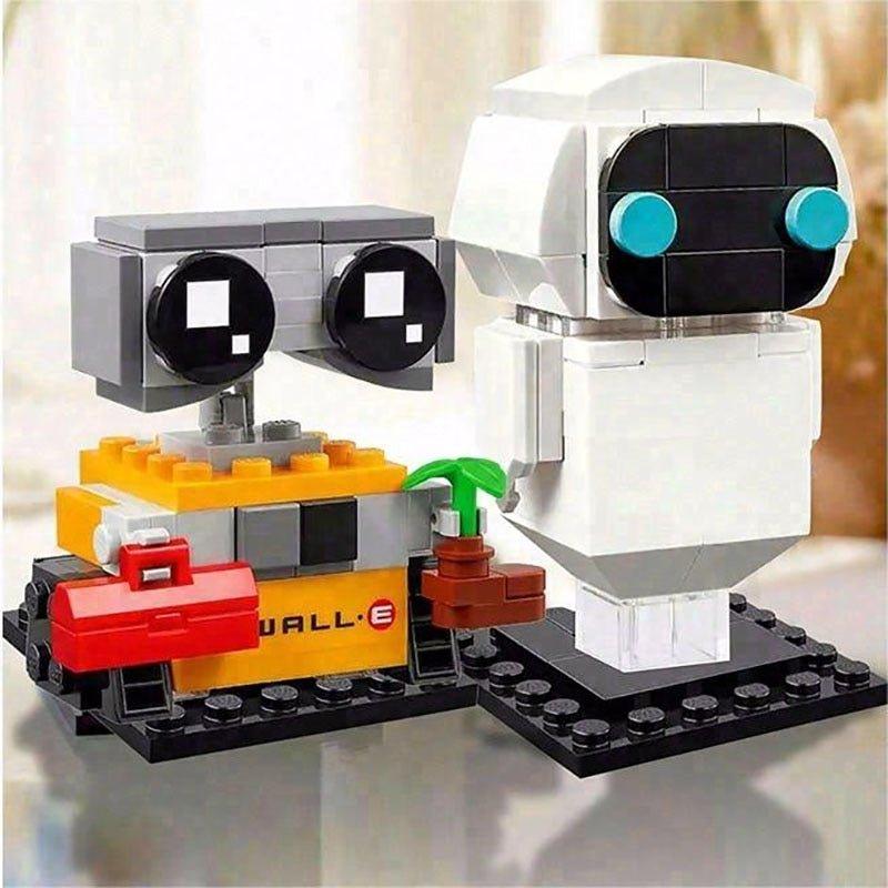 Disney Walle Movie 687pcs WALL.E Eva Robot MOC DIY Model Building - MaxwellVerBeek.com