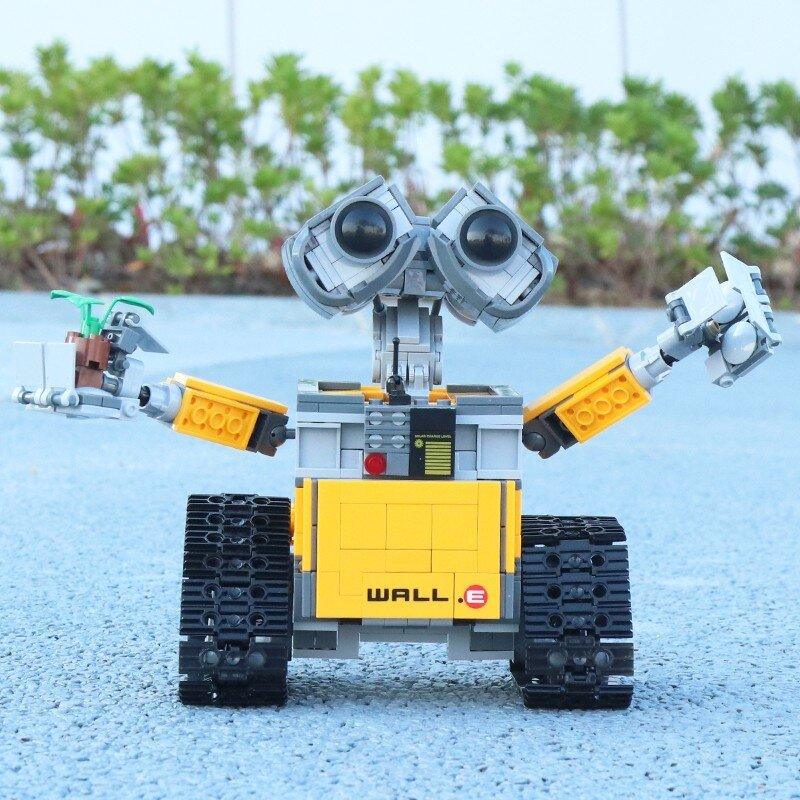 Disney Walle Movie 687pcs WALL.E Eva Robot MOC DIY Model Building - MaxwellVerBeek.com