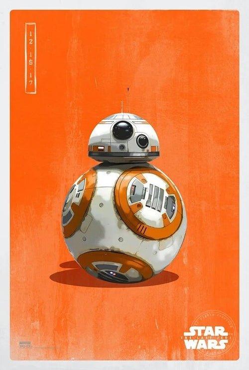 Disney Canvas Art Paintings Star Wars The Force Awakens Cartoon Movie - MaxwellVerBeek.com