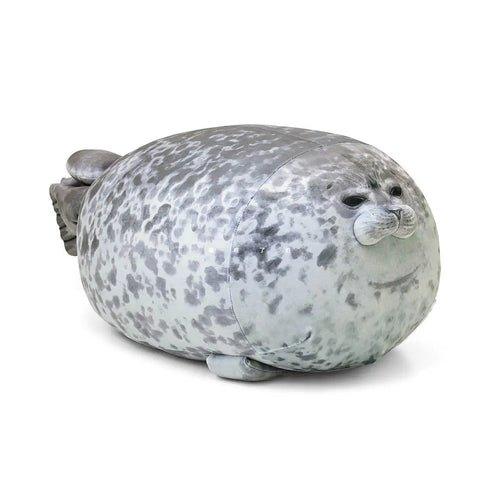 Angry Blob Seal Pillow Chubby 3D Novelty Sea Lion Doll Plush Stuffed - MaxwellVerBeek.com