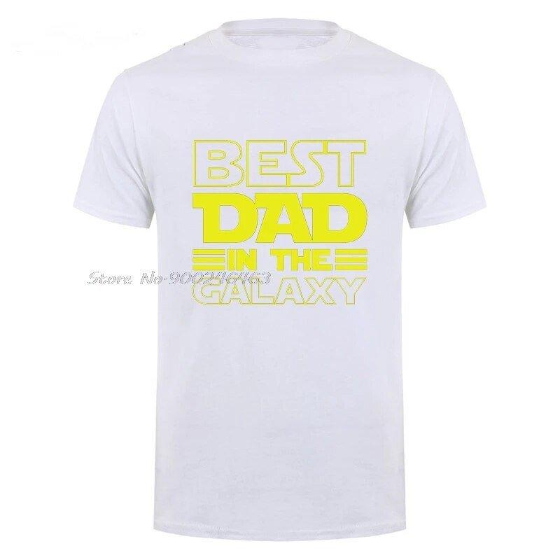 Best Dad In The Galaxy T-Shirt Funny Fathers Day Present Birthday - MaxwellVerBeek.com