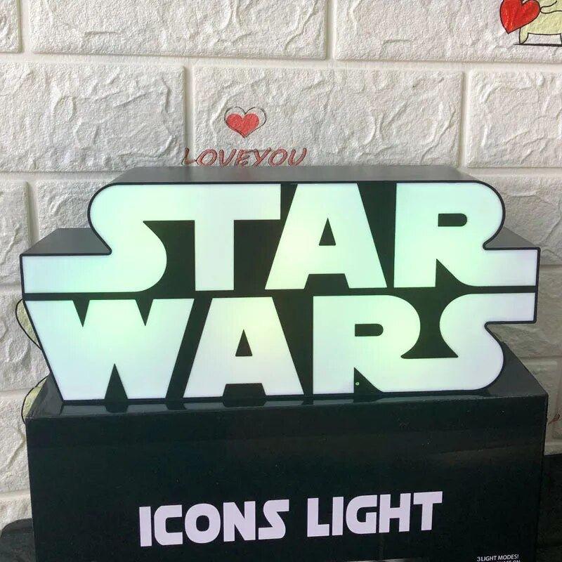 Disney Star and Wars Neon Led Night Light Changeable Table Lamp For - MaxwellVerBeek.com