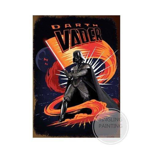 Disney Star Wars Retro Movie Metal Tin Sign - MaxwellVerBeek.com