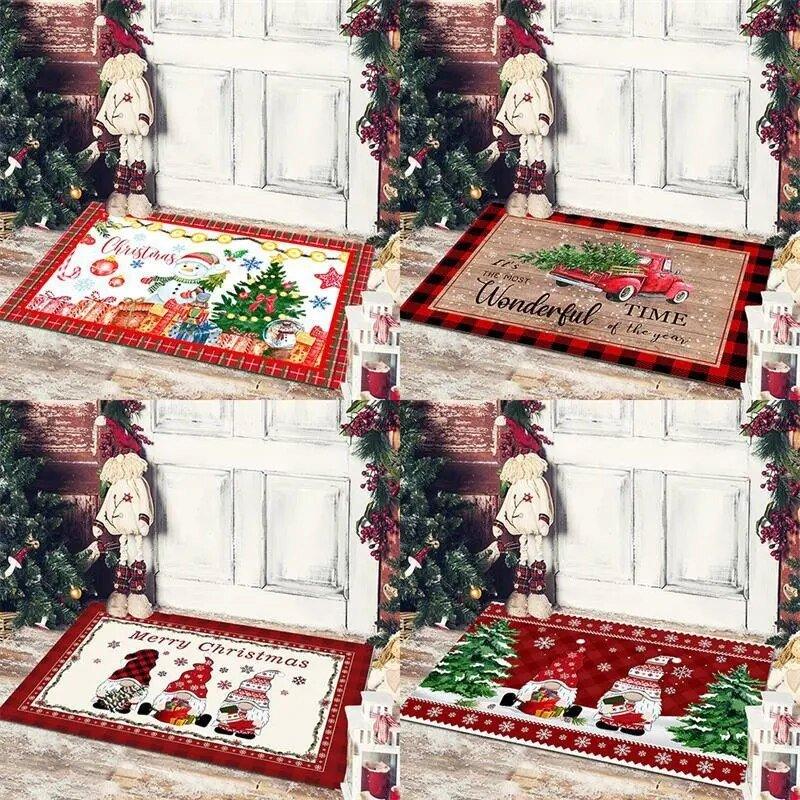 Christmas Floor Mat Entrance Doormat - MaxwellVerBeek.com