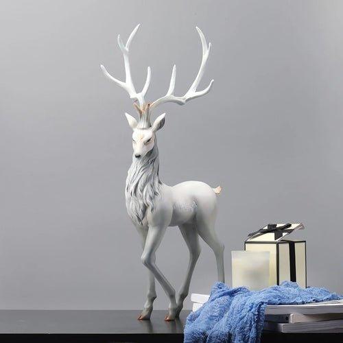 Deer Decoration Black Reindeer Ornaments for Shelf Living Room Craft - MaxwellVerBeek.com