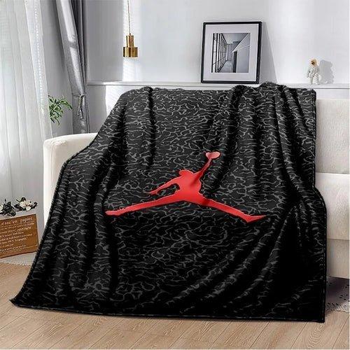 3D Creative Basketball printed Soft Plush Blanket, Flannel Blanket - MaxwellVerBeek.com