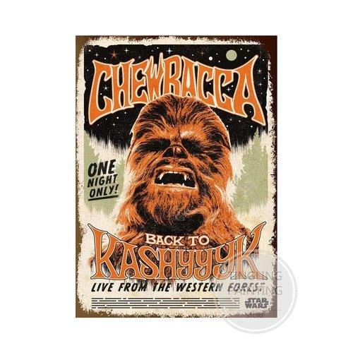 Disney Star Wars Retro Movie Metal Tin Sign - MaxwellVerBeek.com