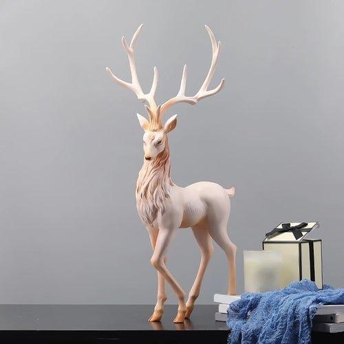 Deer Decoration Black Reindeer Ornaments for Shelf Living Room Craft - MaxwellVerBeek.com