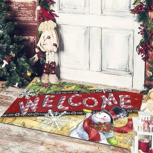 Christmas Floor Mat Entrance Doormat - MaxwellVerBeek.com