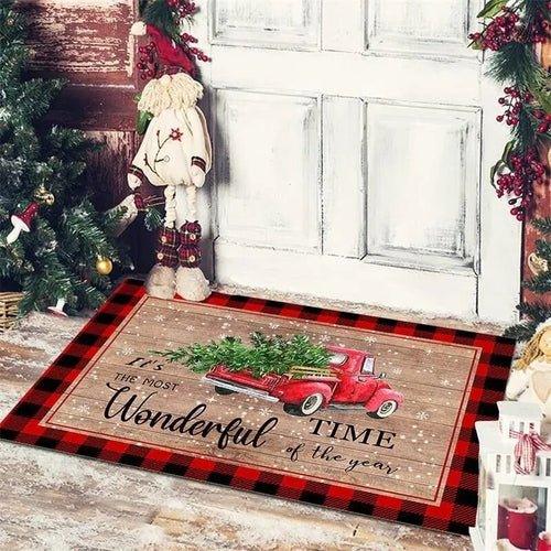 Christmas Floor Mat Entrance Doormat - MaxwellVerBeek.com