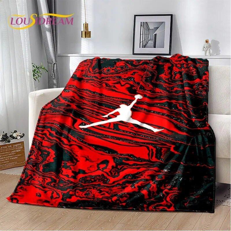 3D Creative Basketball printed Soft Plush Blanket, Flannel Blanket - MaxwellVerBeek.com