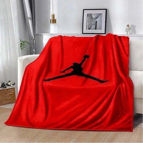 3D Creative Basketball printed Soft Plush Blanket, Flannel Blanket - MaxwellVerBeek.com