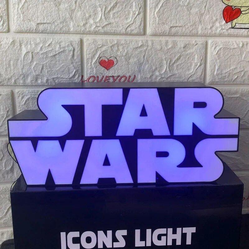 Disney Star and Wars Neon Led Night Light Changeable Table Lamp For - MaxwellVerBeek.com