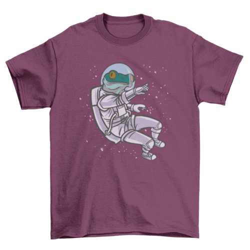 Frog in space t-shirt - MaxwellVerBeek.com