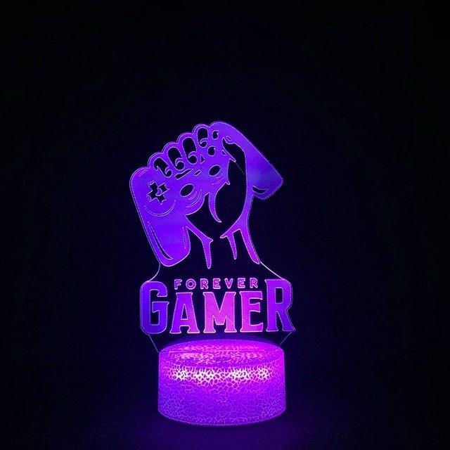 3D LED Gaming Setup RGB Lamp - MaxwellVerBeek.com