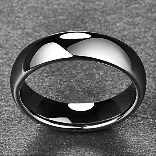 Classic Silver Tungsten Ring - MaxwellVerBeek.com