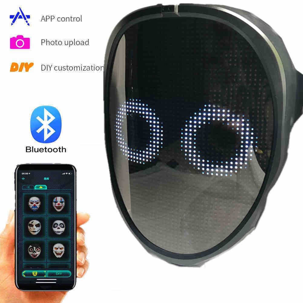 Bluetooth Light Up LED Mask - MaxwellVerBeek.com