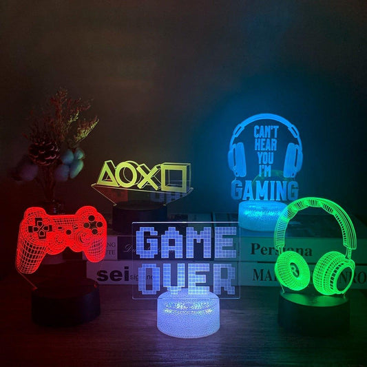 3D LED Gaming Setup RGB Lamp - MaxwellVerBeek.com