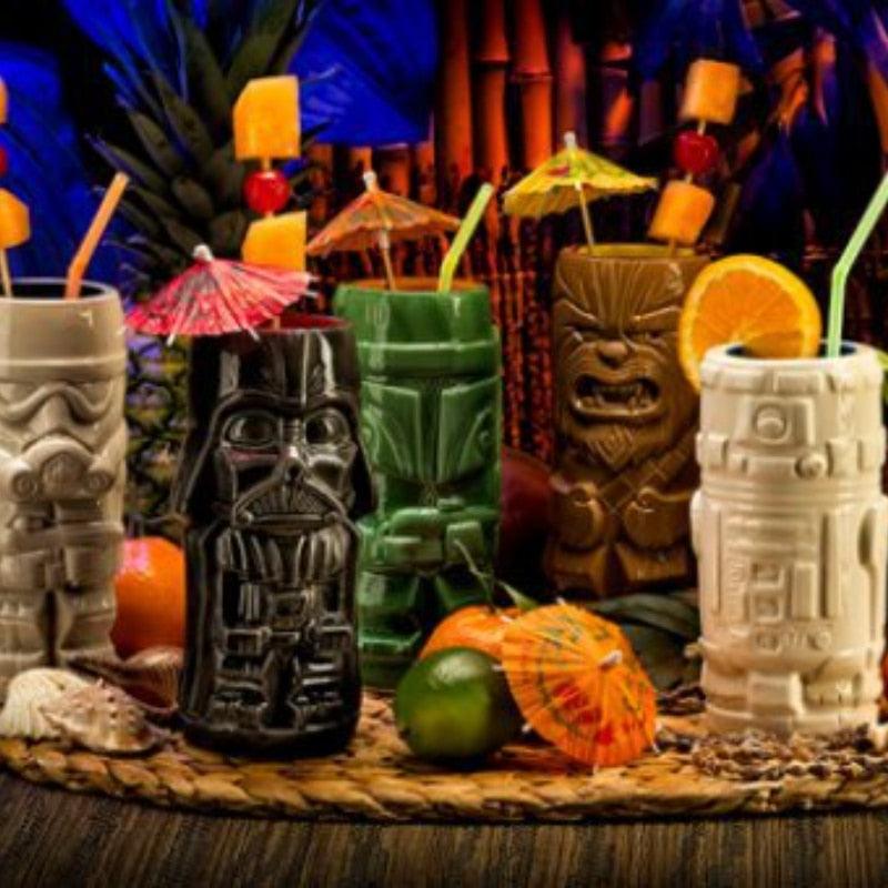 Hawaii Tiki Ceramic Cup