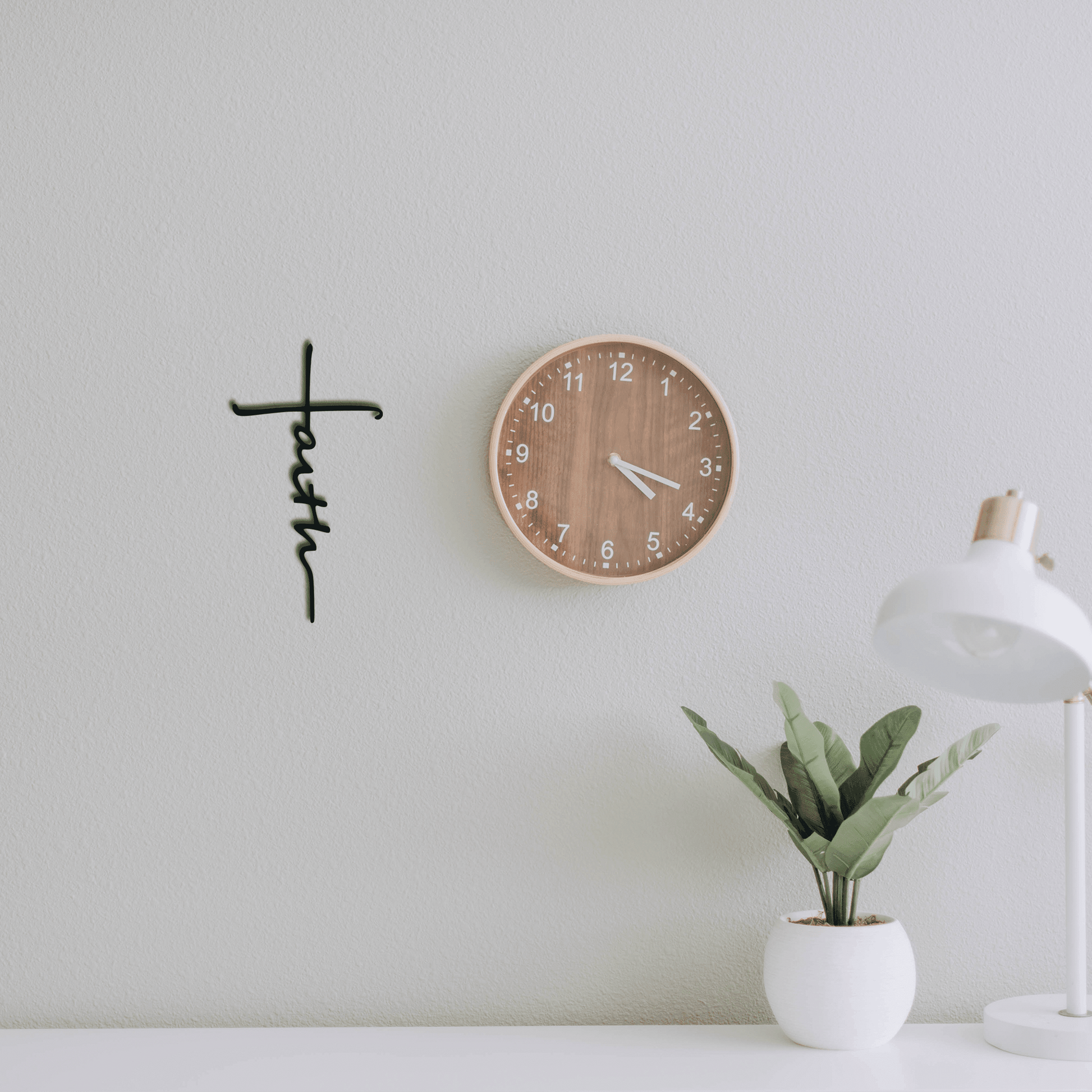 Faith Cross - Metal Wall Art - MaxwellVerBeek.com