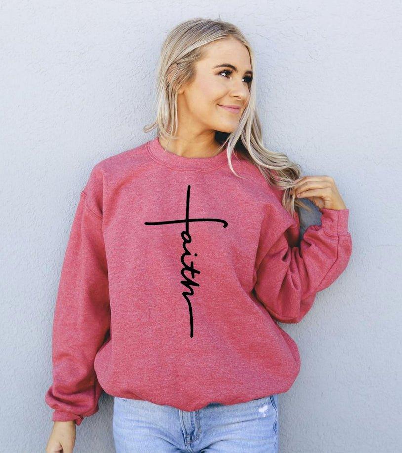 Faith Sweatshirt - MaxwellVerBeek.com