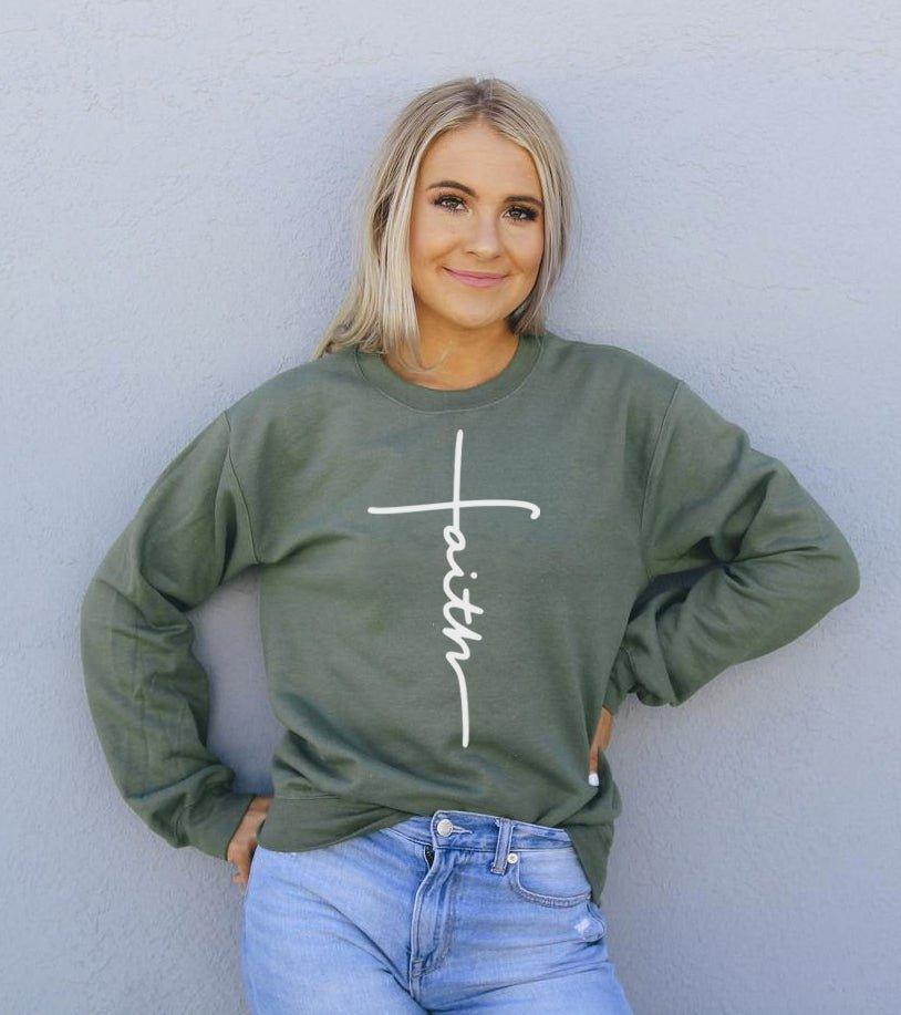 Faith Sweatshirt - MaxwellVerBeek.com