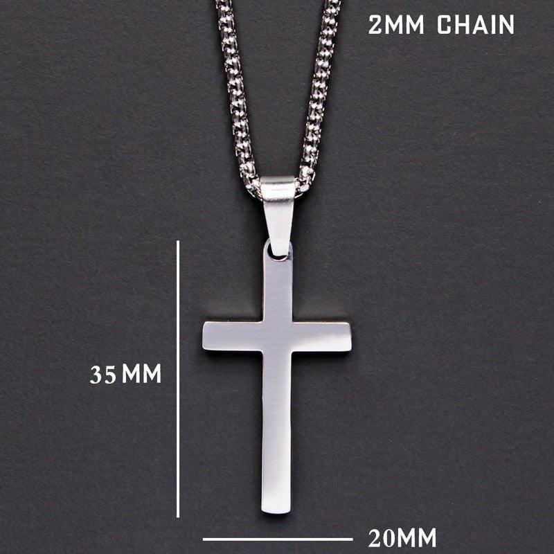 Classic Cross Men Necklace - MaxwellVerBeek.com