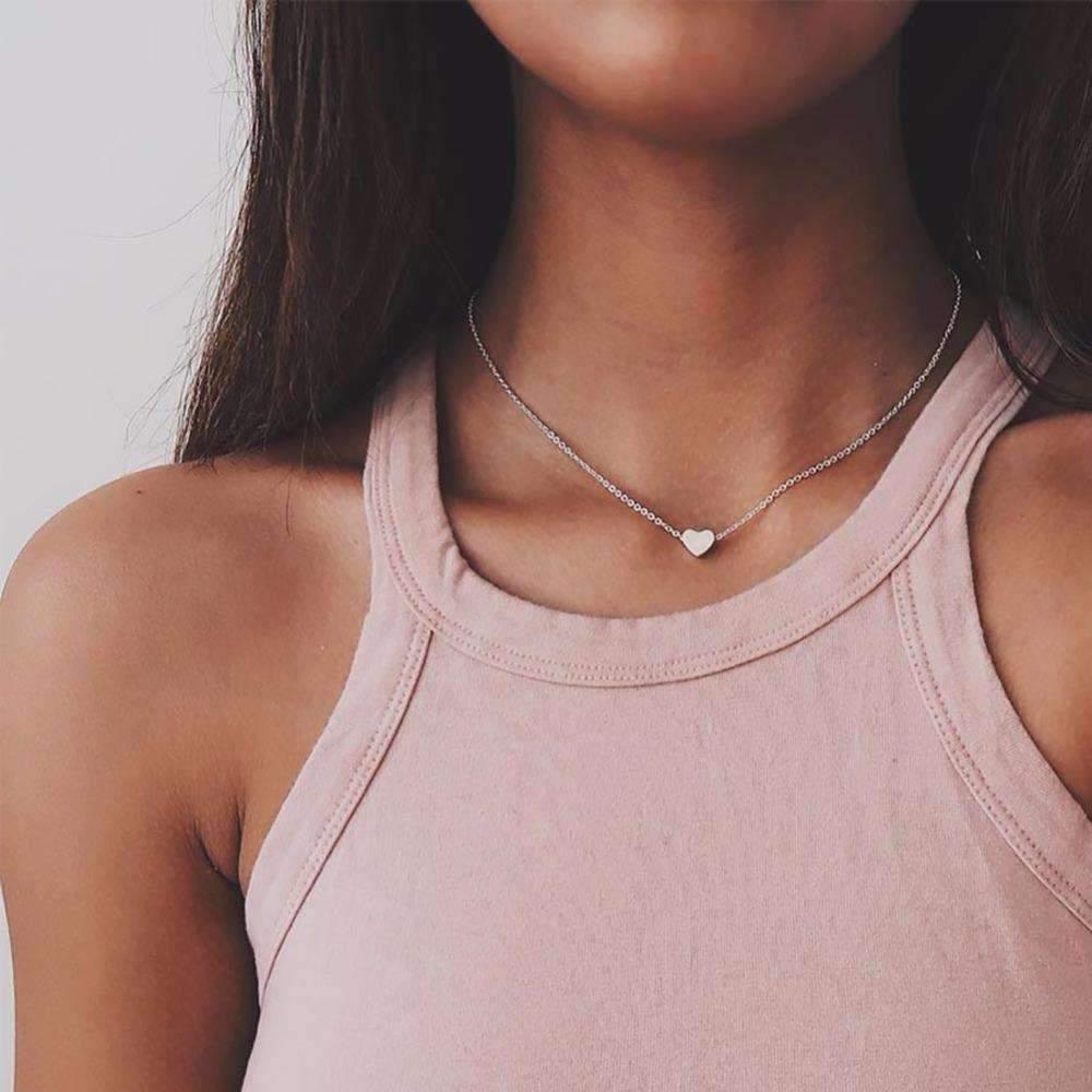 Dainty Heart Chain - MaxwellVerBeek.com