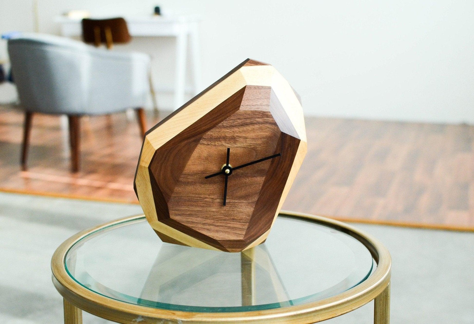 Geometric Wall & Table Clock - MaxwellVerBeek.com