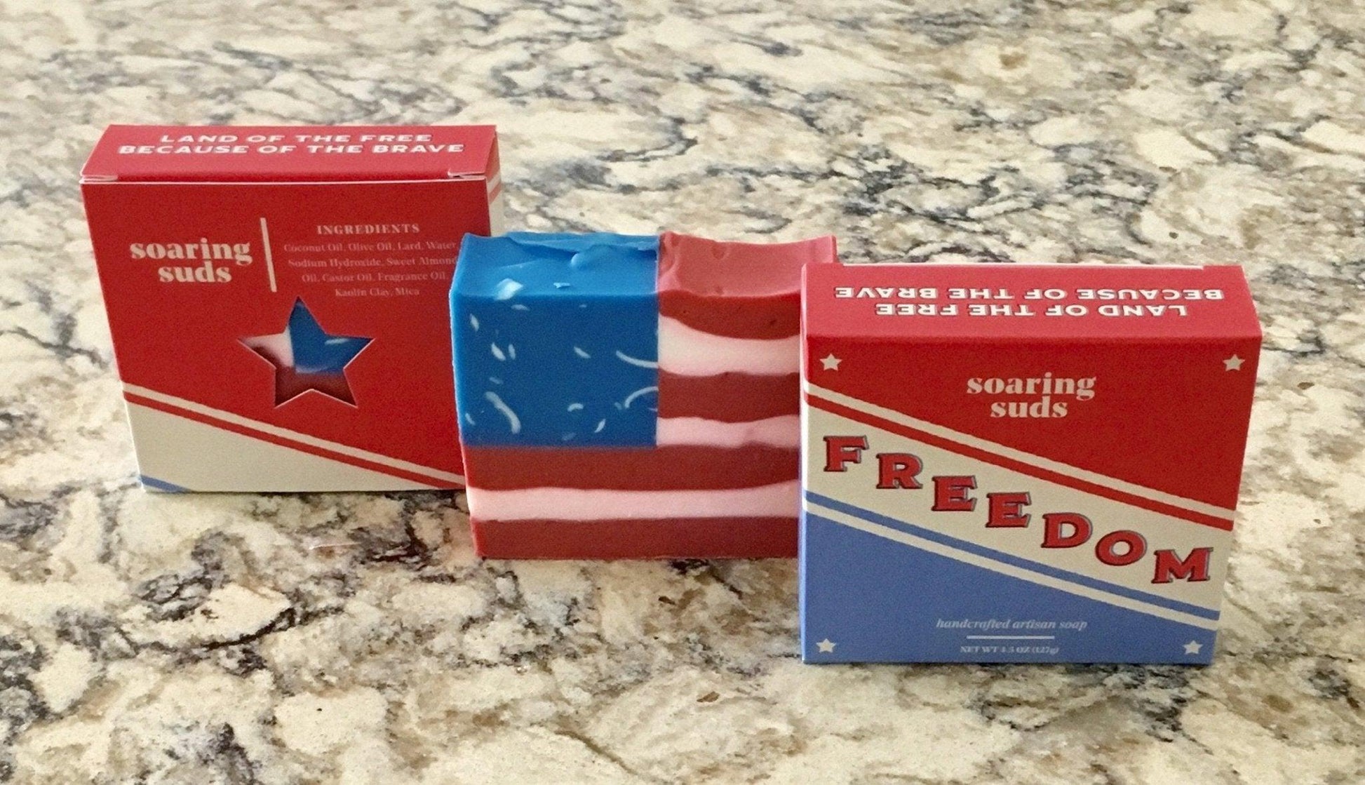 FREEDOM Soap - MaxwellVerBeek.com